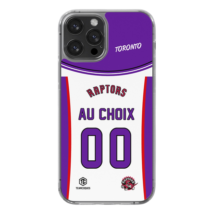 Coque basket NBA TORONTO RAPTORS personnalisable - TEAMCOQUES