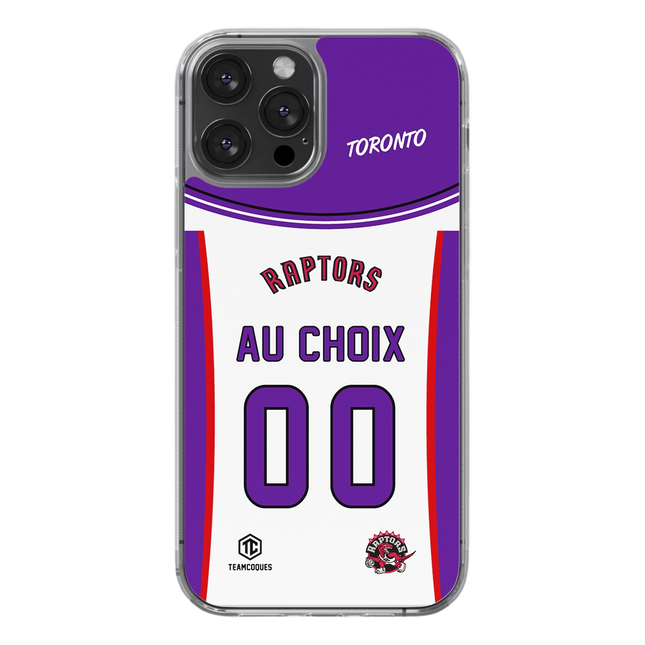 Coque basket NBA TORONTO RAPTORS personnalisable - TEAMCOQUES