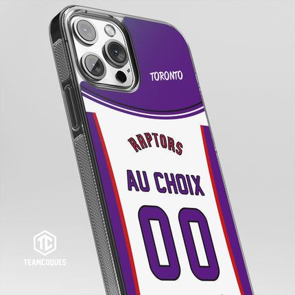 Coque basket NBA TORONTO RAPTORS personnalisable - TEAMCOQUES