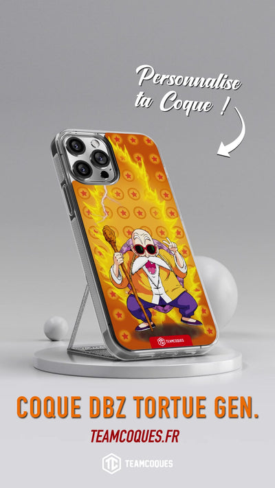 Vidéo Coque design DRAGON BALL - TORTUE GENIALE - TEAMCOQUES
