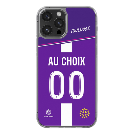 Coque foot TOULOUSE TFC personnalisable - TEAMCOQUES