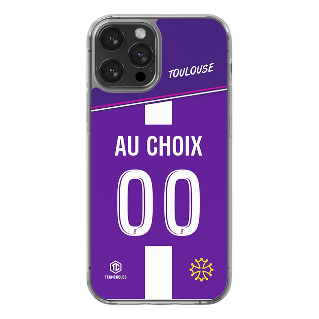 Coque foot TOULOUSE TFC personnalisable - TEAMCOQUES