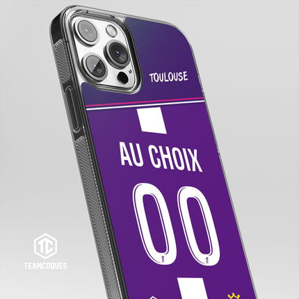 Coque foot TOULOUSE TFC personnalisable - TEAMCOQUES
