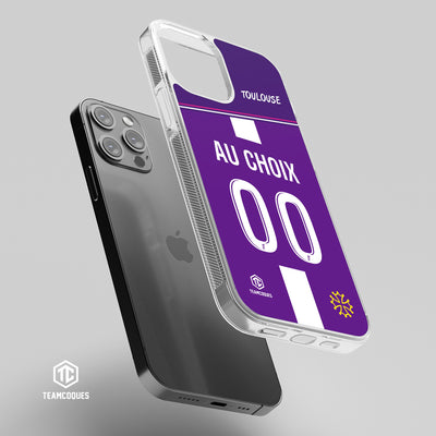 Coque foot TOULOUSE TFC personnalisable - TEAMCOQUES
