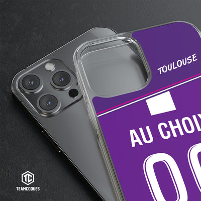 Coque foot TOULOUSE TFC personnalisable - TEAMCOQUES