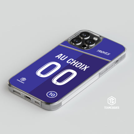 Coque foot TROYES ESTAC personnalisable - TEAMCOQUES
