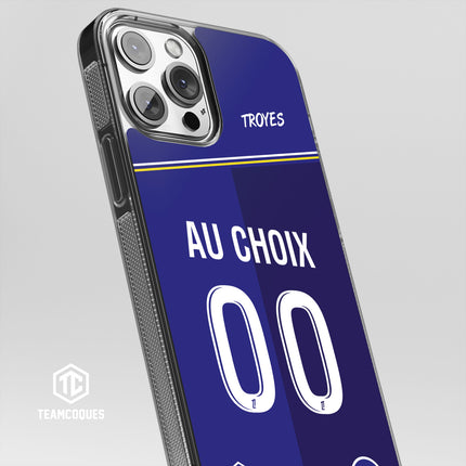 Coque foot TROYES ESTAC personnalisable - TEAMCOQUES