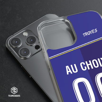 Coque foot TROYES ESTAC personnalisable - TEAMCOQUES