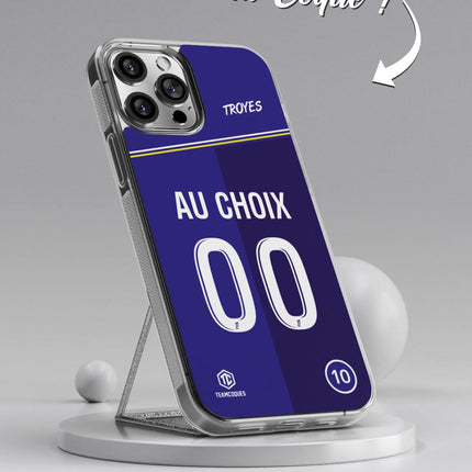 Vidéo Coque foot TROYES ESTAC personnalisable - TEAMCOQUES
