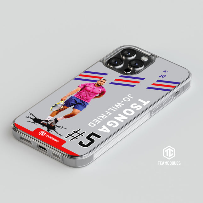 Coque joueur JO-WILFRIED TSONGA TENNIS - TEAMCOQUES