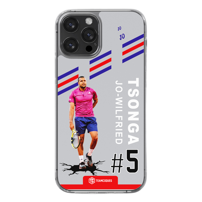 Coque joueur JO-WILFRIED TSONGA TENNIS - TEAMCOQUES
