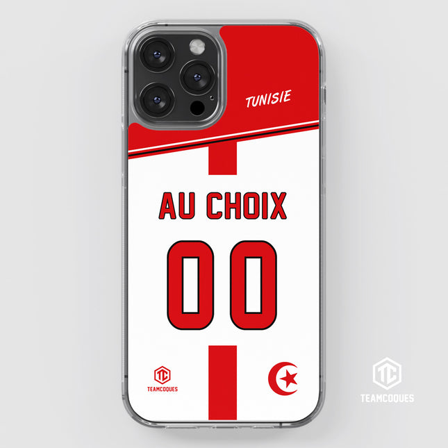 Coque foot TUNISIE personnalisable - TEAMCOQUES