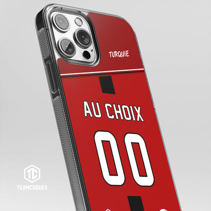 Coque foot TURQUIE personnalisable - TEAMCOQUES