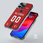 Coque foot TURQUIE personnalisable - TEAMCOQUES