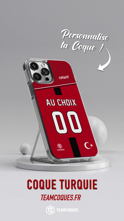 Vidéo Coque foot TURQUIE personnalisable - TEAMCOQUES
