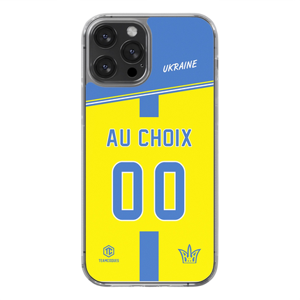 Coque foot UKRAINE personnalisable - TEAMCOQUES