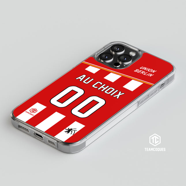 Coque foot UNION BERLIN personnalisable - TEAMCOQUES