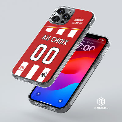 Coque foot UNION BERLIN personnalisable - TEAMCOQUES