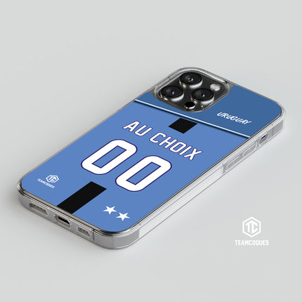 Coque foot URUGUAY personnalisable - TEAMCOQUES