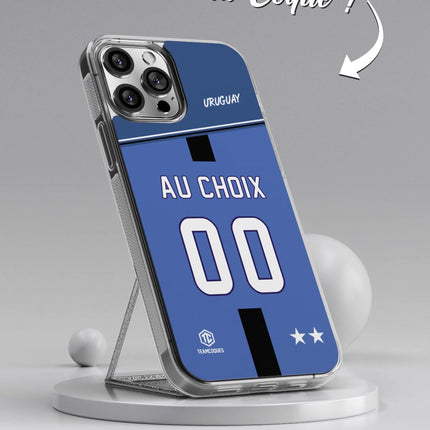 Vidéo Coque foot URUGUAY personnalisable - TEAMCOQUES