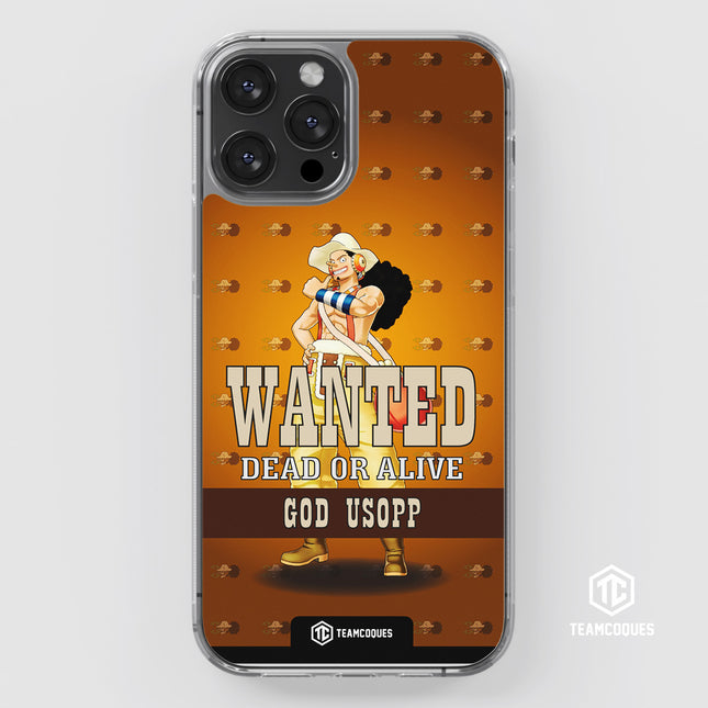 Coque design ONE PIECE - USOPP PIPO - TEAMCOQUES