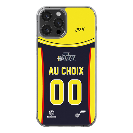 Coque basket NBA UTAH JAZZ personnalisable - TEAMCOQUES