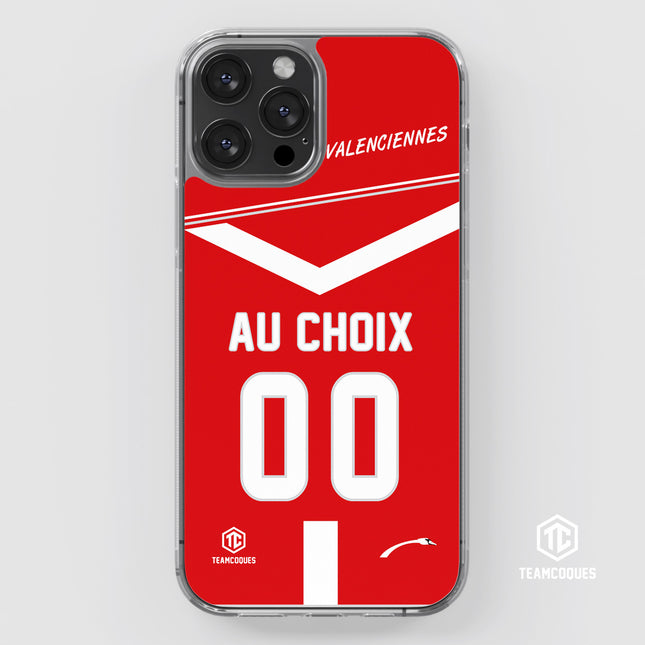 Coque foot VALENCIENNES VAFC personnalisable - TEAMCOQUES