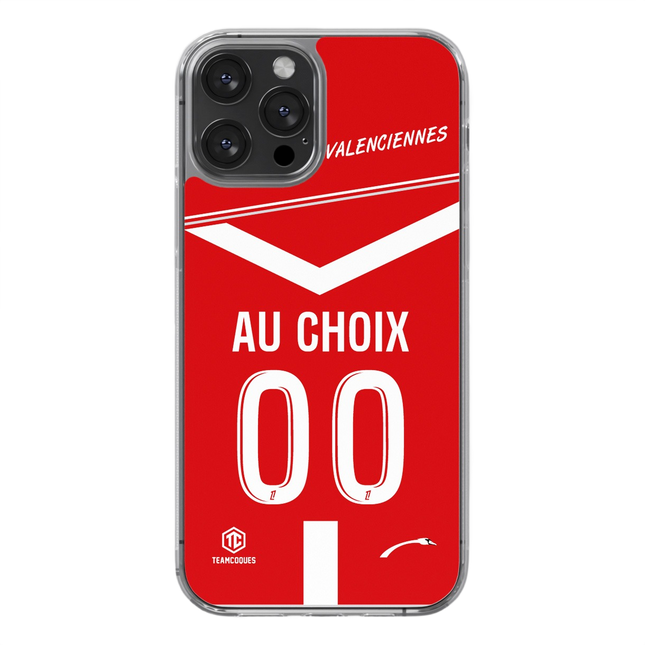 Coque foot VALENCIENNES VAFC personnalisable - TEAMCOQUES