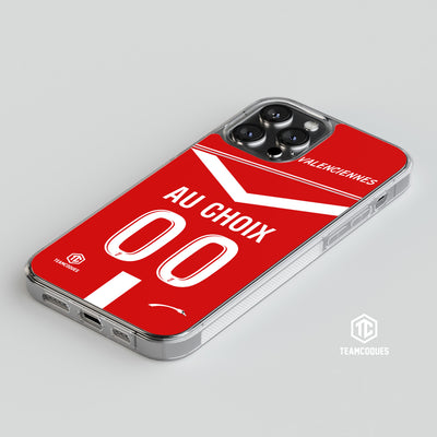 Coque foot VALENCIENNES VAFC personnalisable - TEAMCOQUES