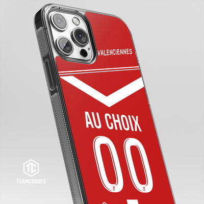 Coque foot VALENCIENNES VAFC personnalisable - TEAMCOQUES