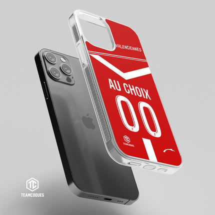 Coque foot VALENCIENNES VAFC personnalisable - TEAMCOQUES