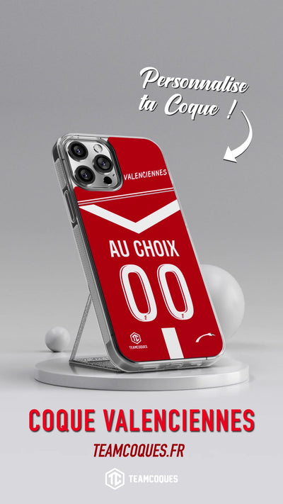 Vidéo Coque foot VALENCIENNES VAFC personnalisable - TEAMCOQUES