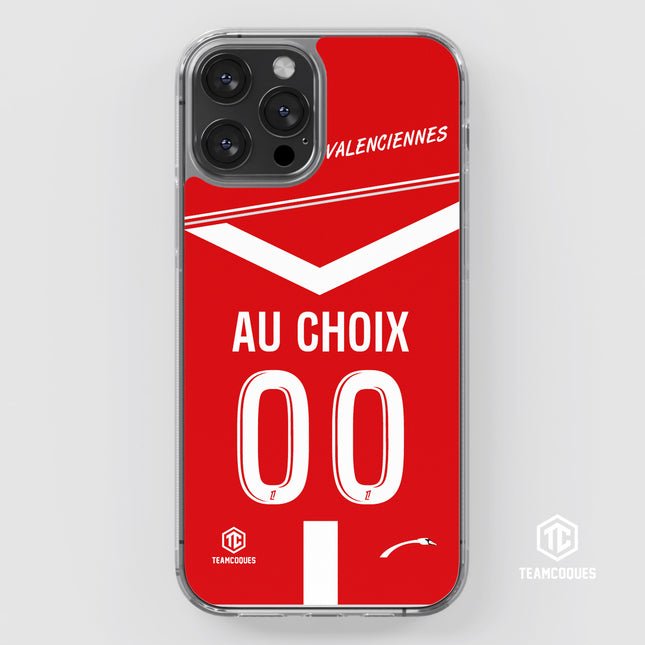 Coque foot VALENCIENNES VAFC personnalisable - TEAMCOQUES