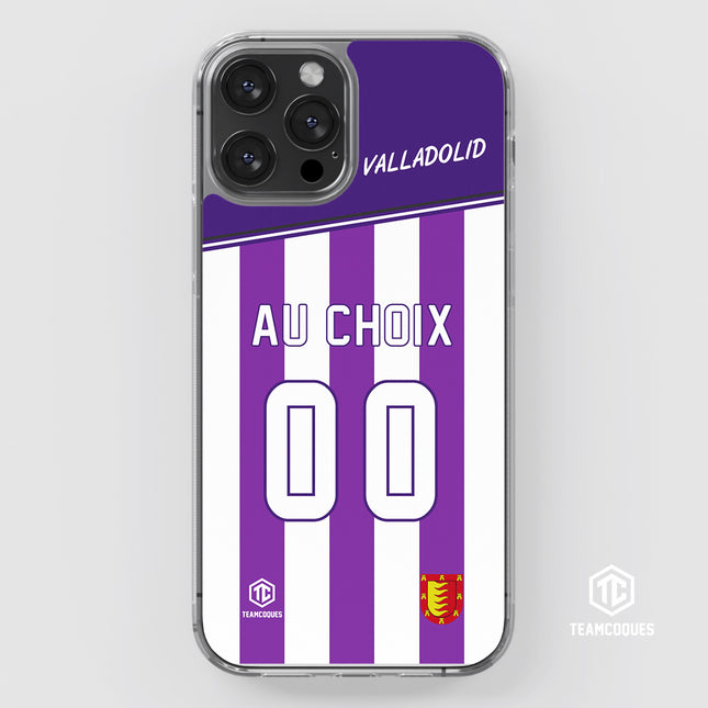 Coque foot VALLADOLID personnalisable - TEAMCOQUES