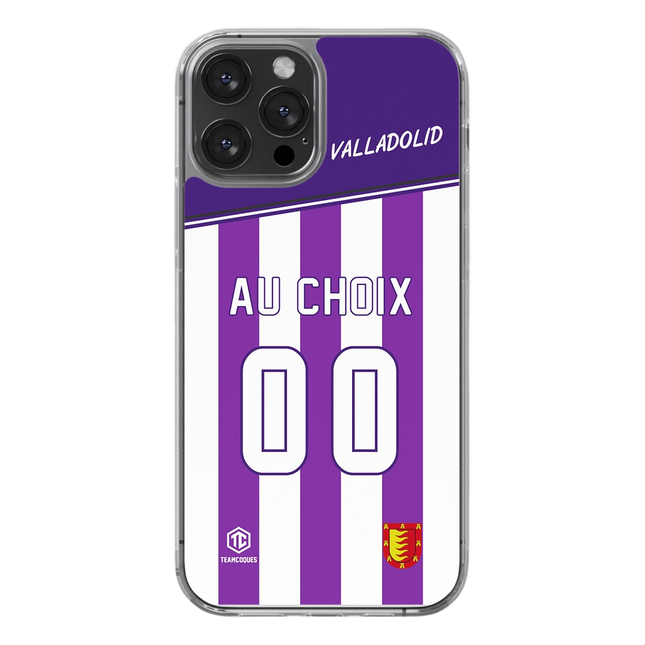 Coque foot VALLADOLID personnalisable - TEAMCOQUES