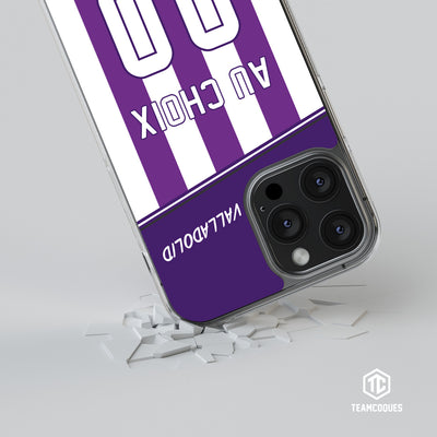 Coque foot VALLADOLID personnalisable - TEAMCOQUES