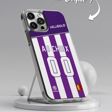 Vidéo Coque foot VALLADOLID personnalisable - TEAMCOQUES