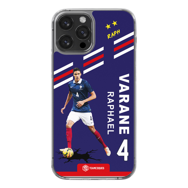 Coque joueur RAPHAEL VARANE EQUIPE DE FRANCE EDF - TEAMCOQUES