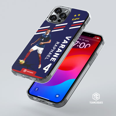 Coque joueur RAPHAEL VARANE EQUIPE DE FRANCE EDF - TEAMCOQUES