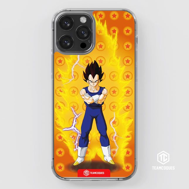 Coque design DRAGON BALL - VEGETA 02 - TEAMCOQUES