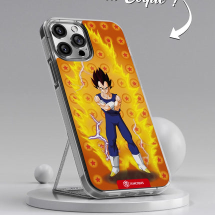 Vidéo Coque design DRAGON BALL - VEGETA 02 - TEAMCOQUES