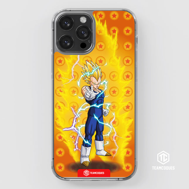 Coque design DRAGON BALL - VEGETA 03 SUPER SAIYAN JAUNE - TEAMCOQUES