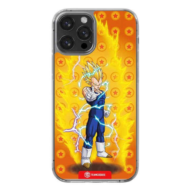 Coque design DRAGON BALL - VEGETA 03 SUPER SAIYAN JAUNE - TEAMCOQUES