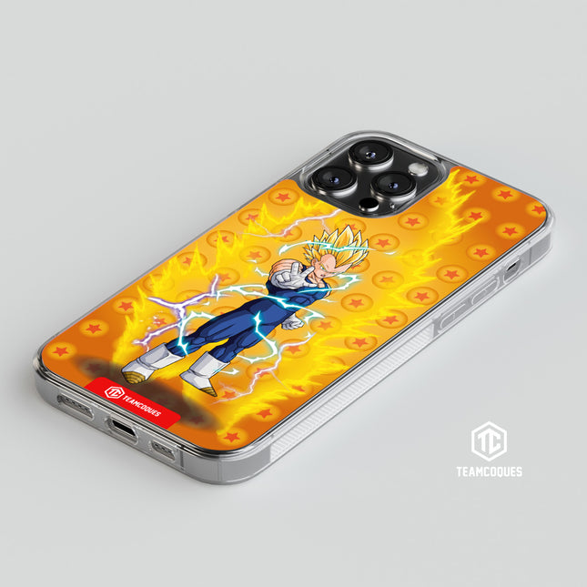 Coque design DRAGON BALL - VEGETA 03 SUPER SAIYAN JAUNE - TEAMCOQUES