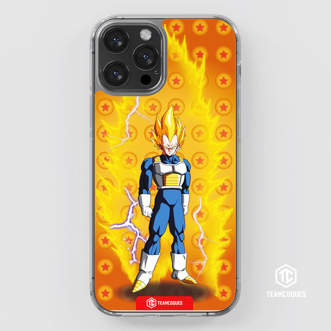 Coque design DRAGON BALL - VEGETA 04 SUPER SAIYAN JAUNE - TEAMCOQUES