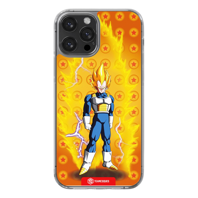 Coque design DRAGON BALL - VEGETA 04 SUPER SAIYAN JAUNE - TEAMCOQUES