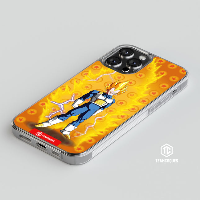 Coque design DRAGON BALL - VEGETA 04 SUPER SAIYAN JAUNE - TEAMCOQUES