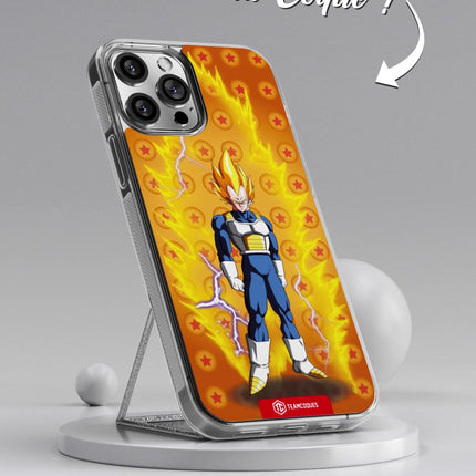 Vidéo Coque design DRAGON BALL - VEGETA 04 SUPER SAIYAN JAUNE - TEAMCOQUES