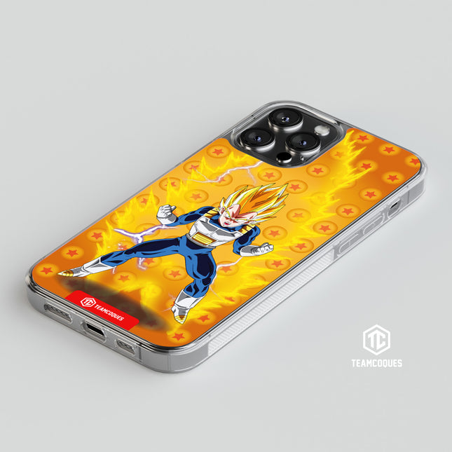 Coque design DRAGON BALL - VEGETA 05 SUPER SAIYAN JAUNE - TEAMCOQUES