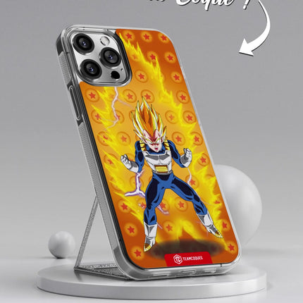 Vidéo Coque design DRAGON BALL - VEGETA 05 SUPER SAIYAN JAUNE - TEAMCOQUES